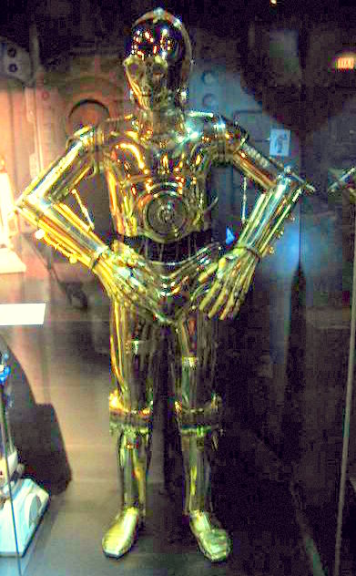 C3PO android from Star Wars